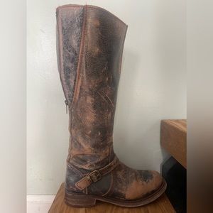 Pre-Loved Bed Stu Glaye Leather Riding Boot Size 7.5